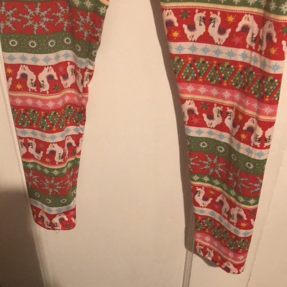 Llama holiday leggings! - Picture 4 of 7